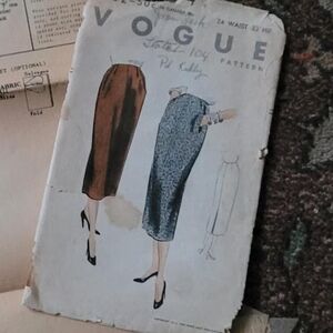 Vintage Vogue Reference Material